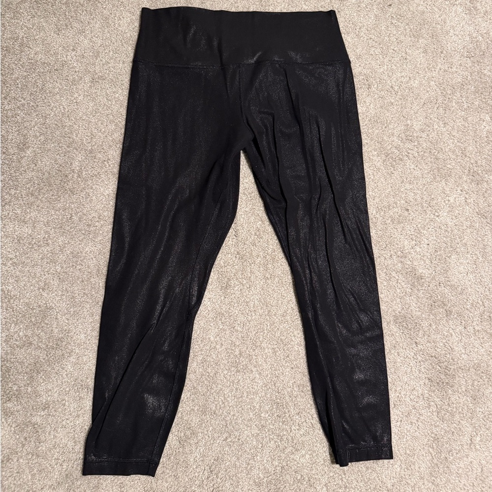 Lululemon align Black Shimmer Leggings